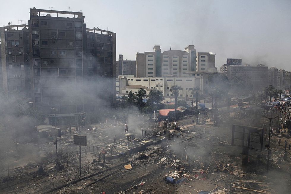 The immediate aftermath of the Rabaa massacre in Cairo\u200b