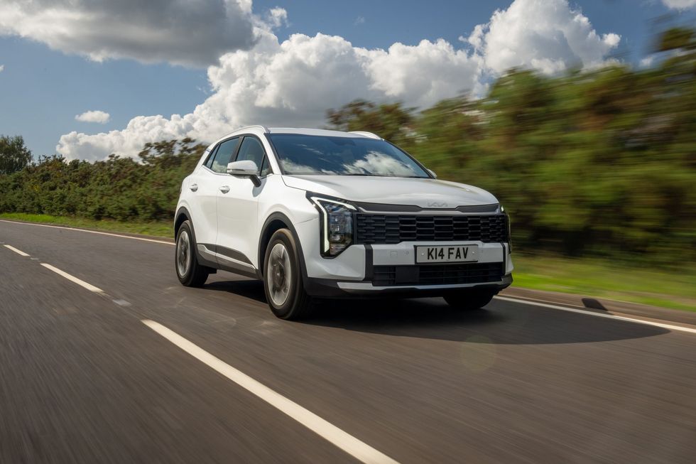 The Kia Sportage