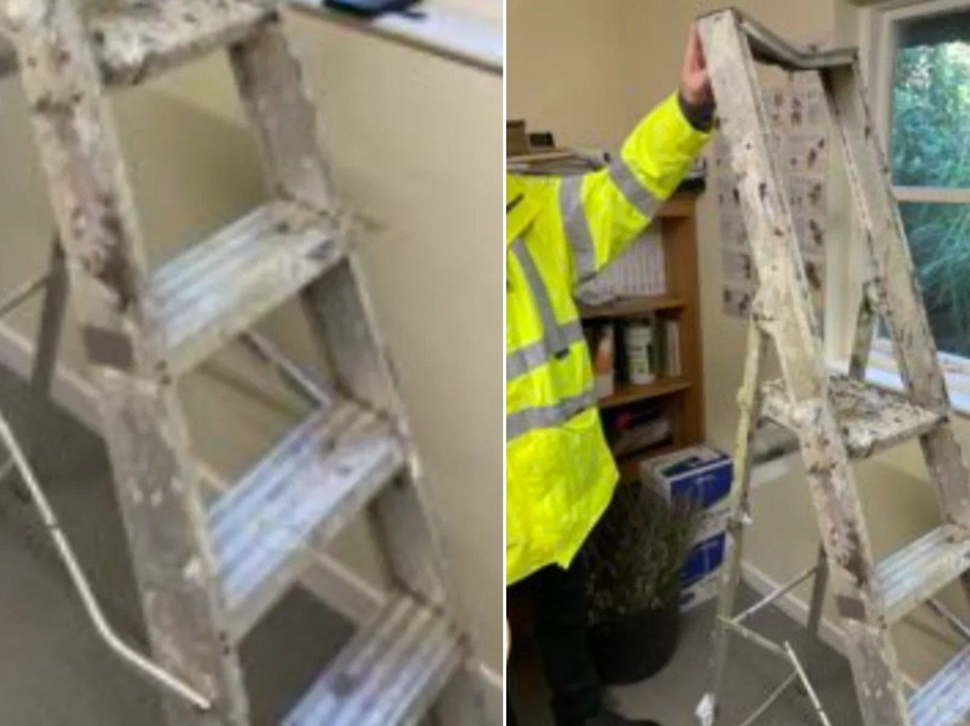the ladder that caused Wirral Council to be fined