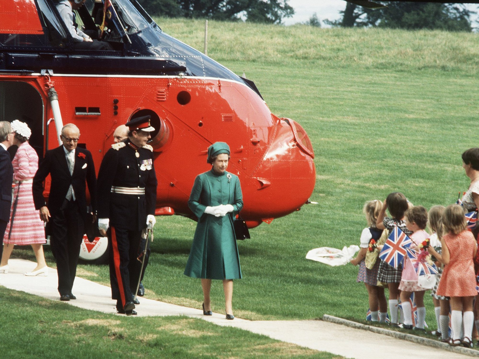 The late Queen Elizabeth II
