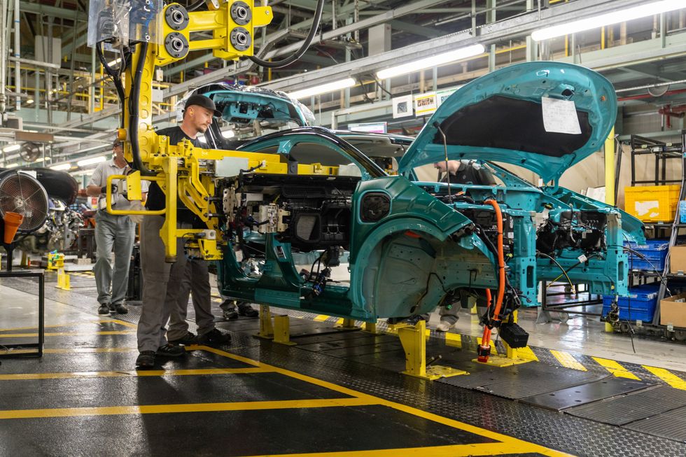 The new Nissan Leaf