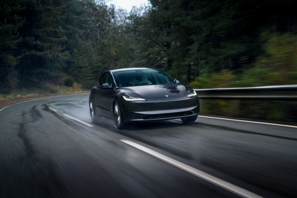 The new Tesla Model 3 Long Range Rear-Wheel Drive