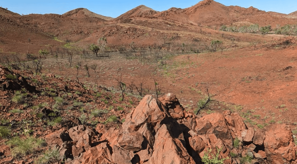 The North Pole Dome, situated in the Pilbara region, in western Australia