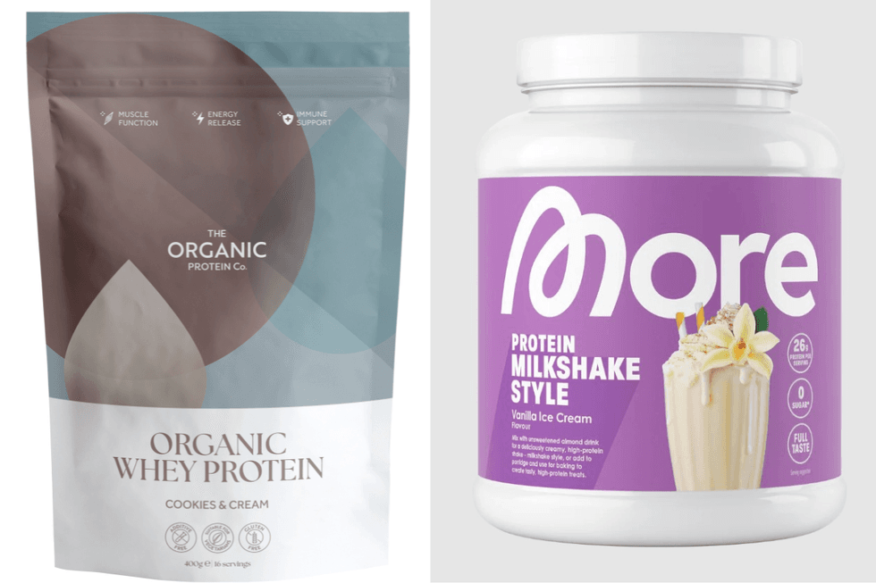 THE ORGANIC PROTEIN CO/MORE protein powder