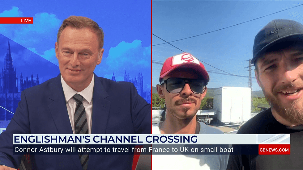 The pair joined Martin Daubney on GB News