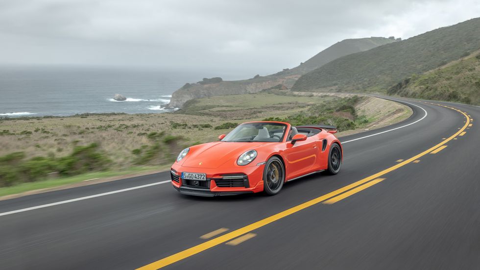 The Porsche 911 Turbo S Cabriolet