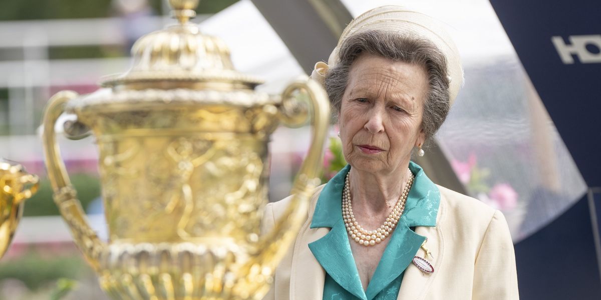 Princess Anne steps out at Ascot to crown King George VI and Queen Elizabeth Stakes winner