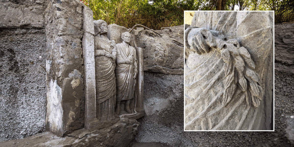 Archaeology breakthrough as life-sized statue of Roman priestess discovered in Pompeii