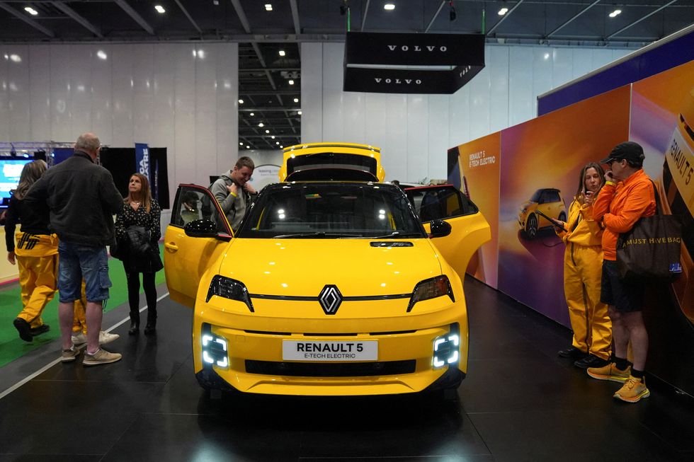The Renault 5 electric car