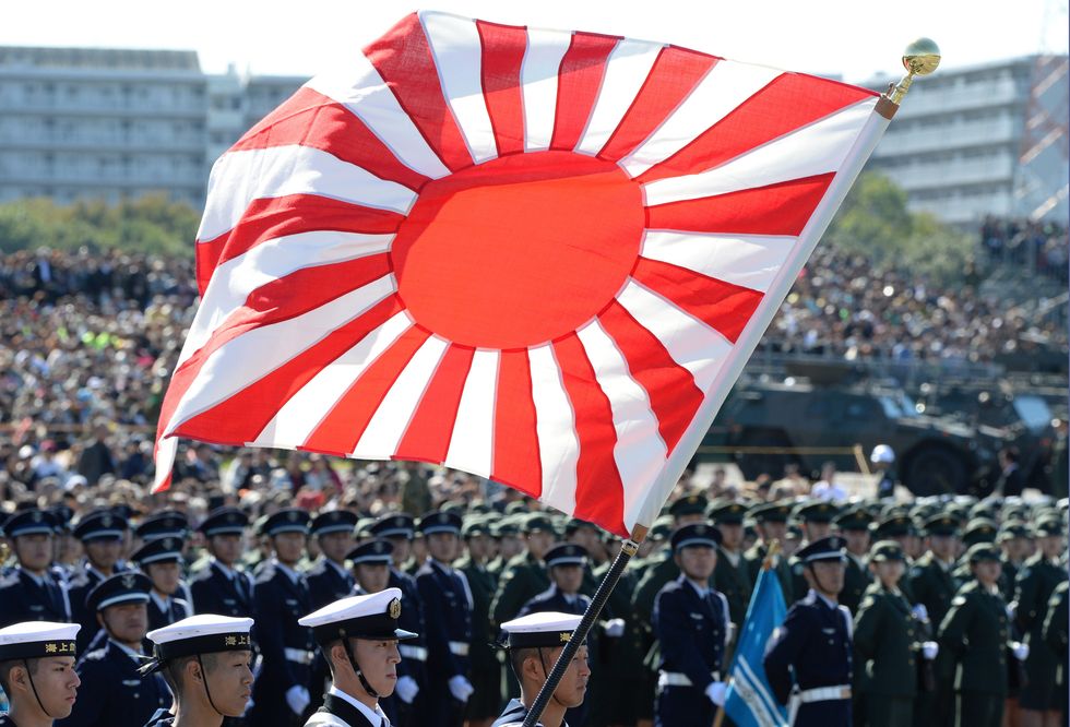 The Rising Sun flag