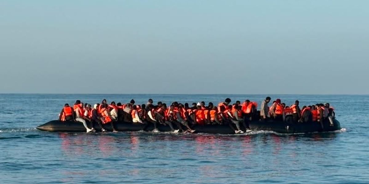 The mega-dinghy is proof the gangs are one step ahead. Labour's illusion of control is all but shattered
