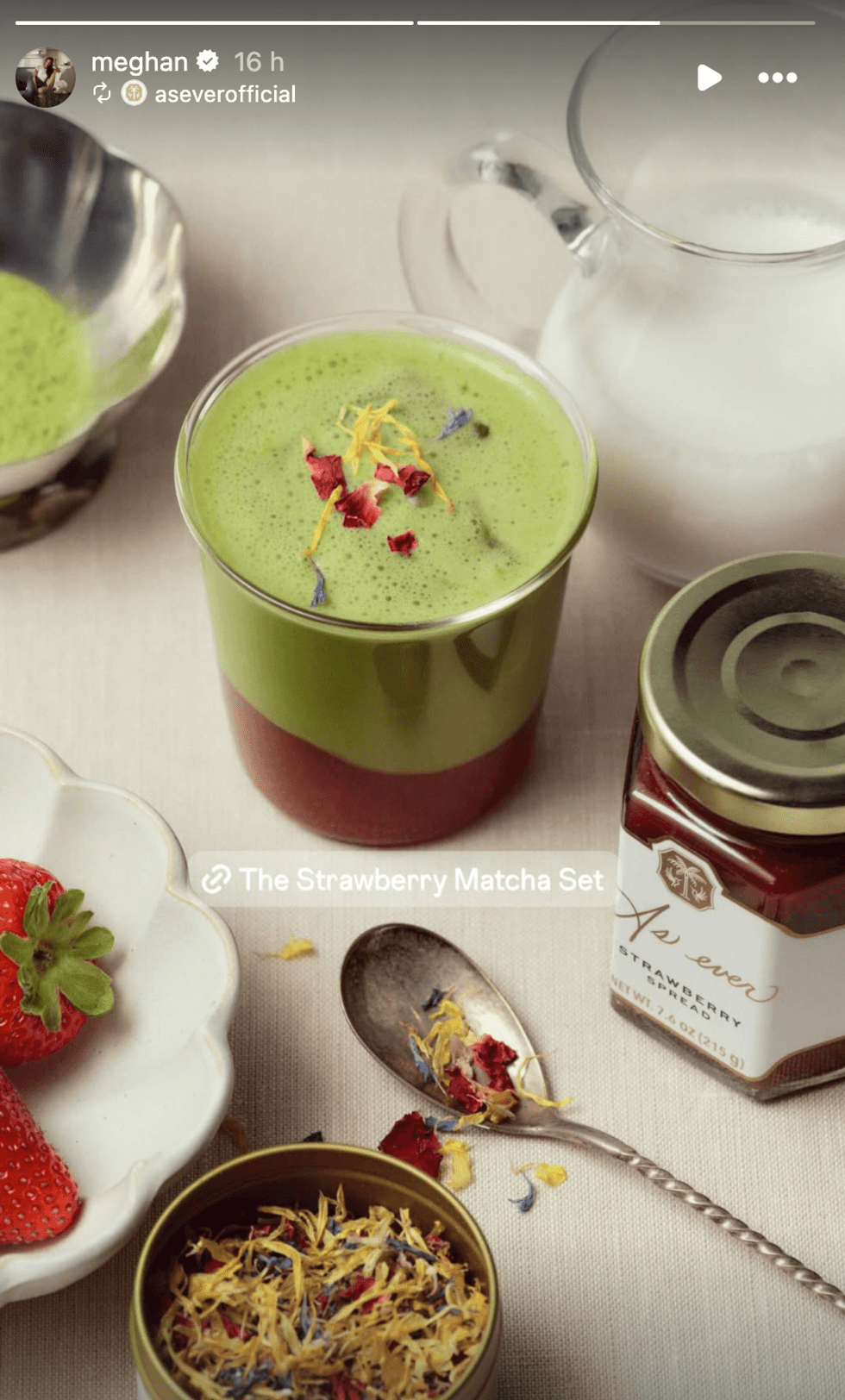 The Strawberry Matcha Set