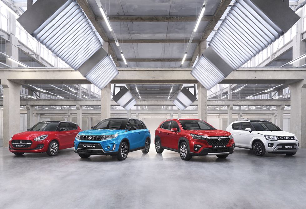 The Suzuki range of vehicles