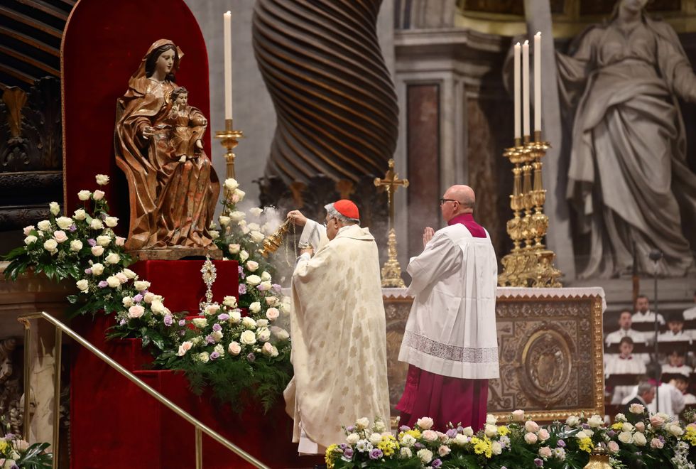 The Virgin Mary is a particularly important figure for Roman Catholics