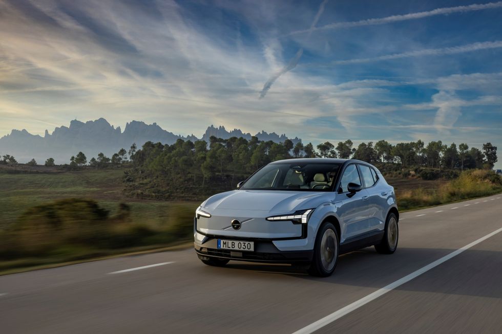The Volvo EX30 electric car
