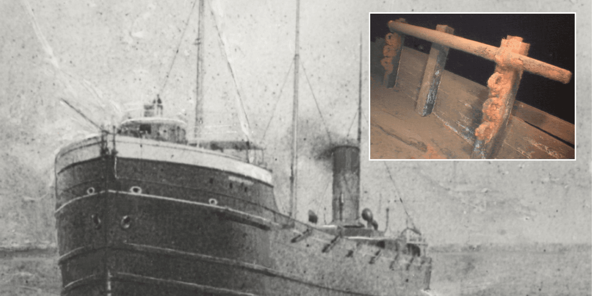 Shipwreck: Historic ghost ship found 132 years after sinking 600ft deep in 'Shipwreck Coast'