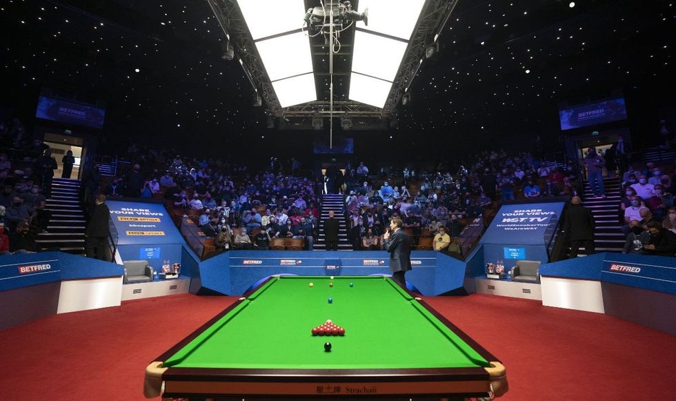 The World Snooker Championships at the Crucible