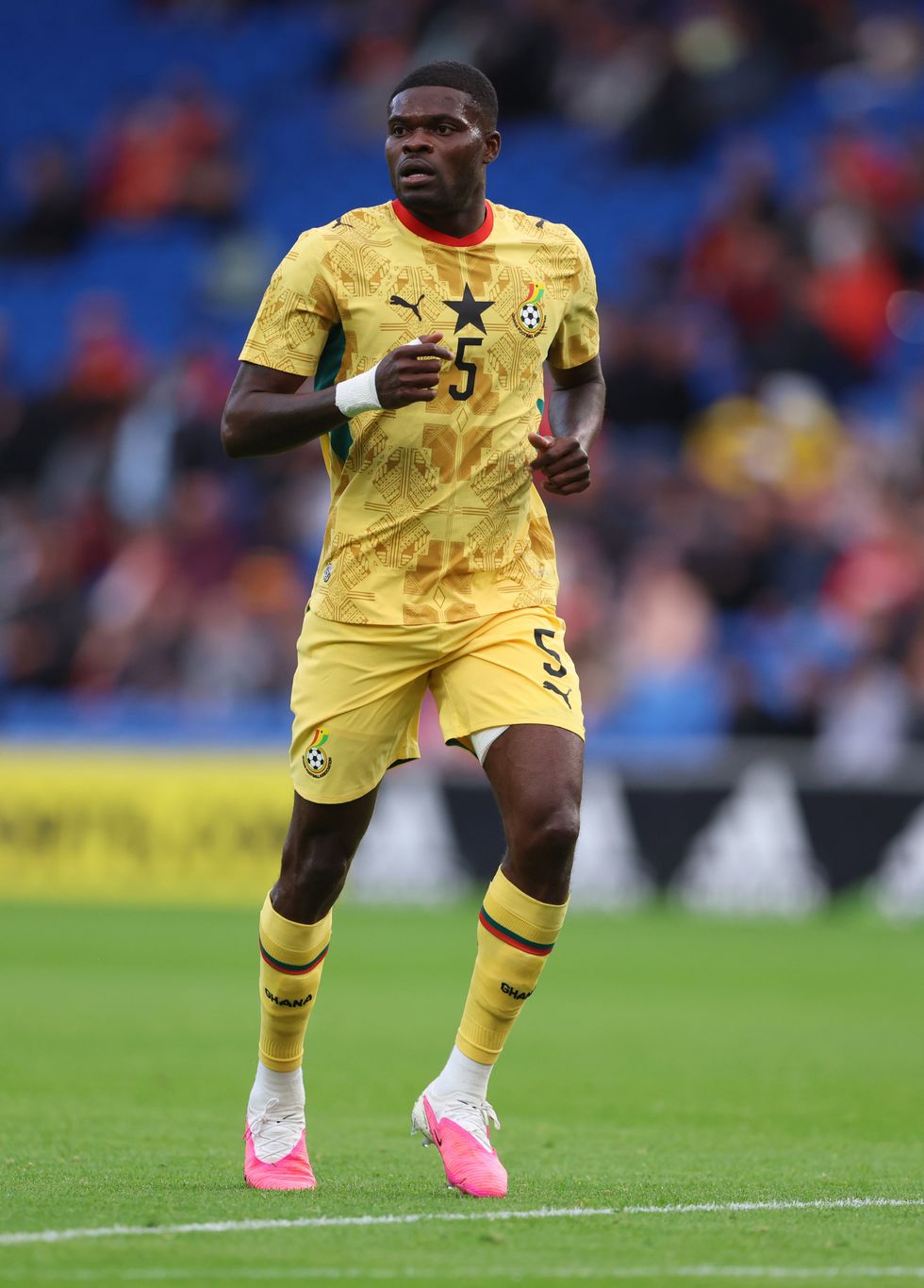Thomas Partey is set to feature in Ghana's World Cup clash with England tonight