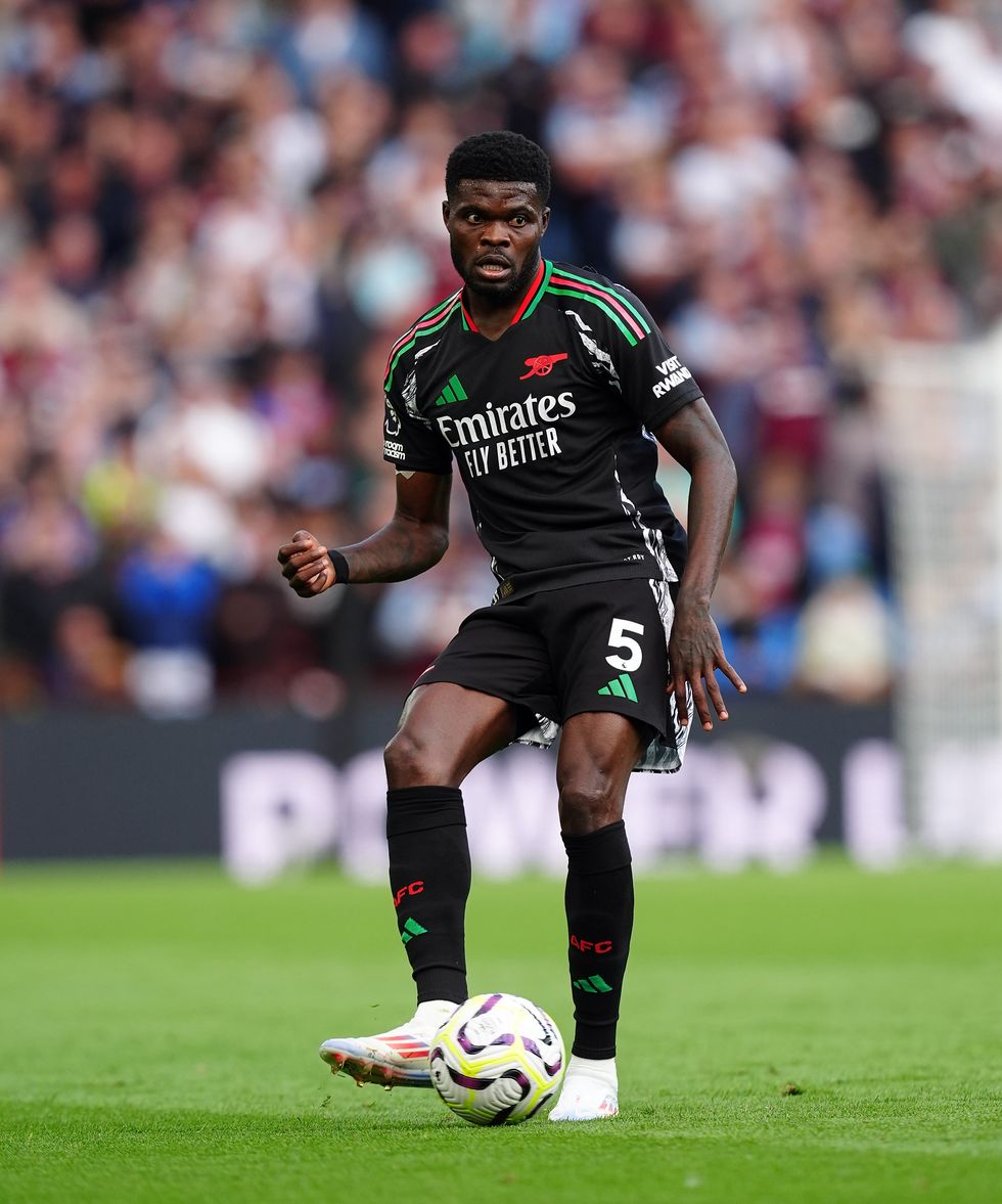 Thomas Partey spent five years at Arsenal before his contract expired