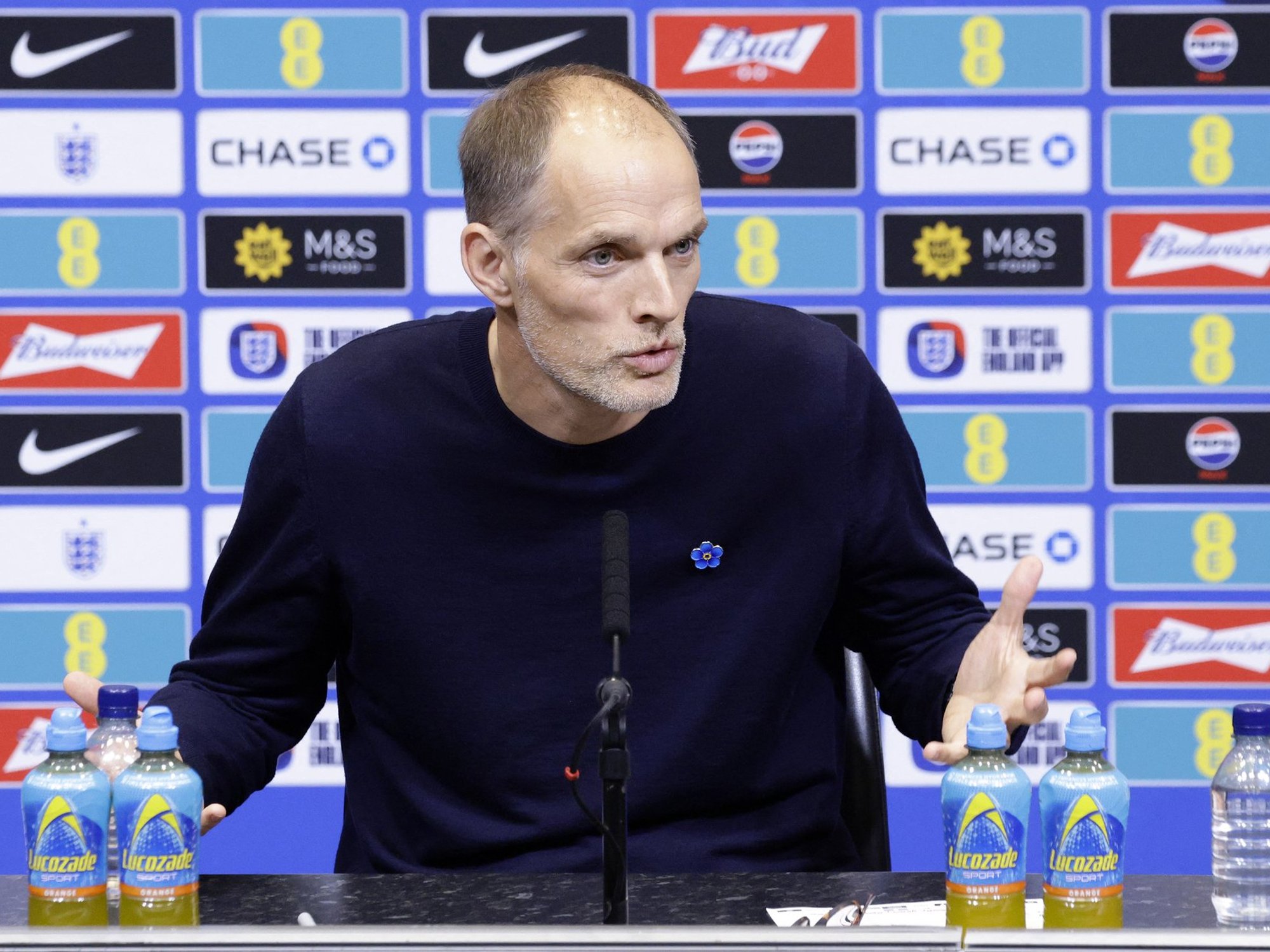 Thomas Tuchel has revealed details of his post-World Cup discussions with the Football Association after joking that England chiefs "told him off" over his substitutions against Argentina