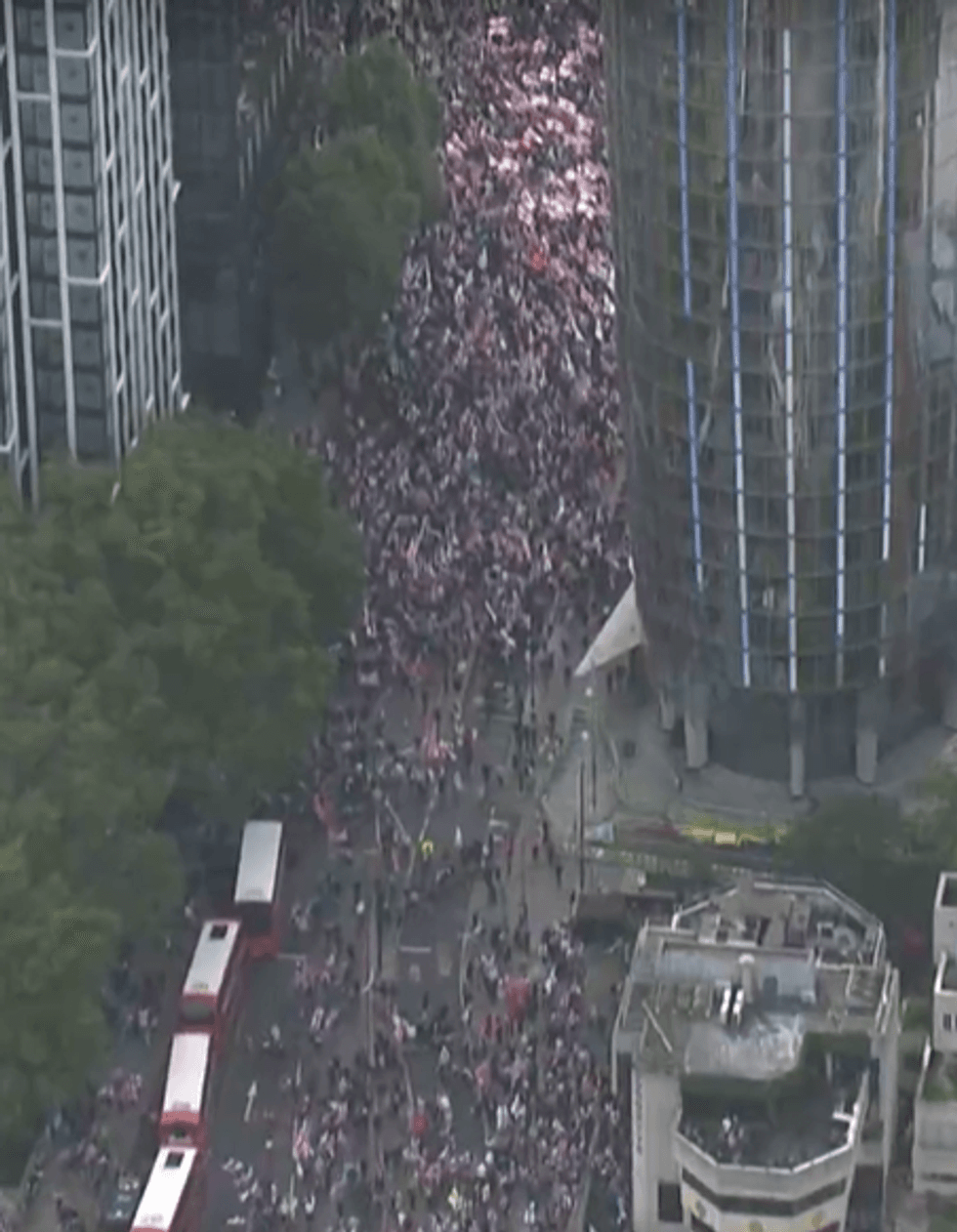 Thousands are already in attendance at the rally