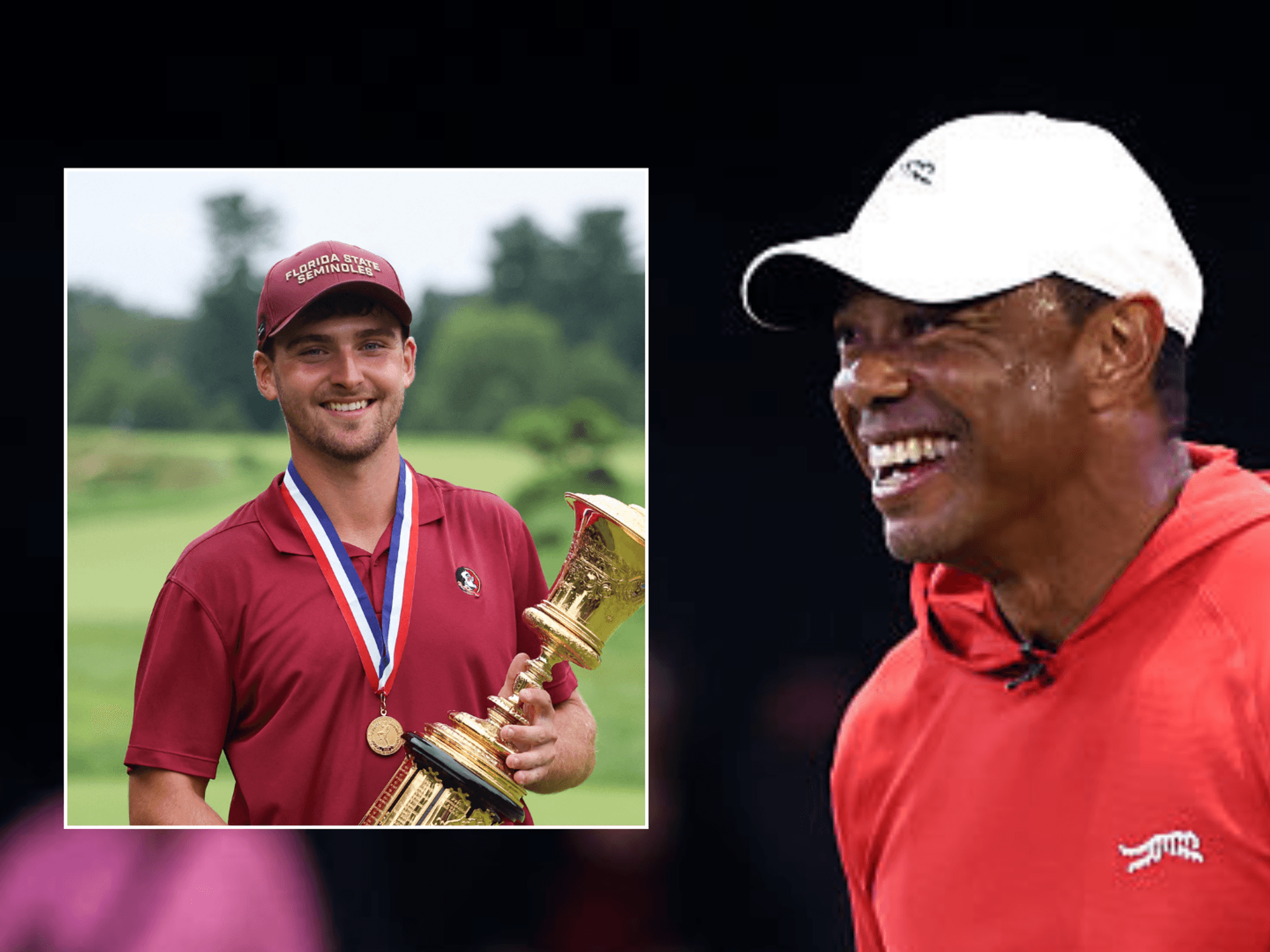 Tiger Woods has congratulated English star Jack Whaley