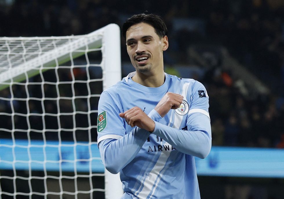 Tijjani Reijnders completed the first-half demolition