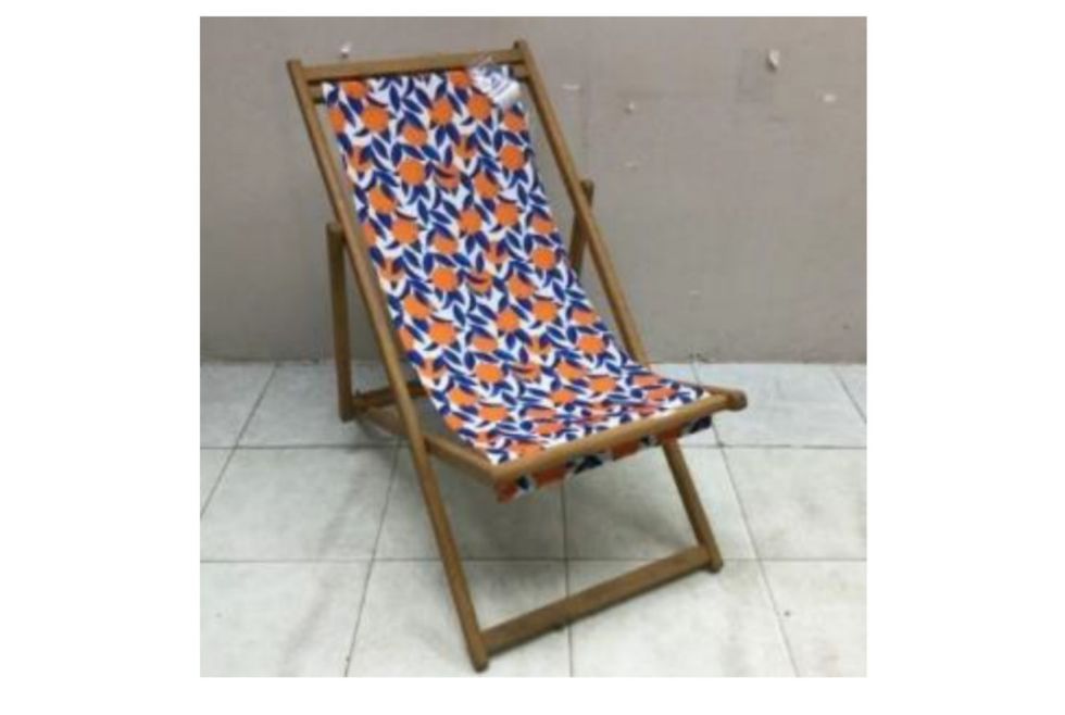 TK Maxx Wooden Deck Chair