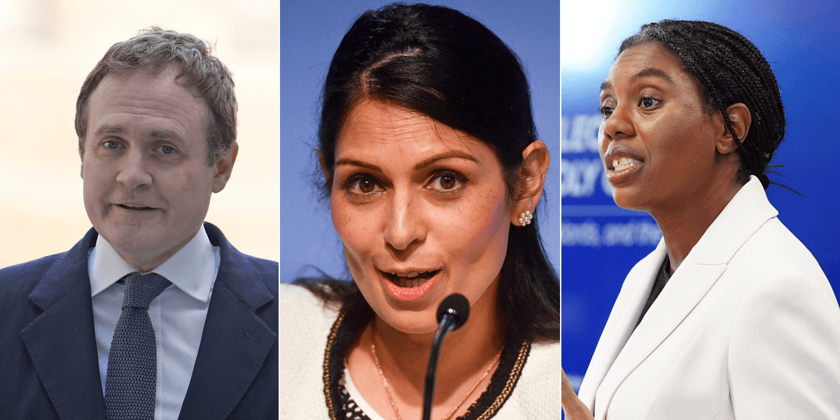 Priti Patel quits Kemi Badenoch's top team as Tom Tugendhat set to be named shadow foreign secretary
