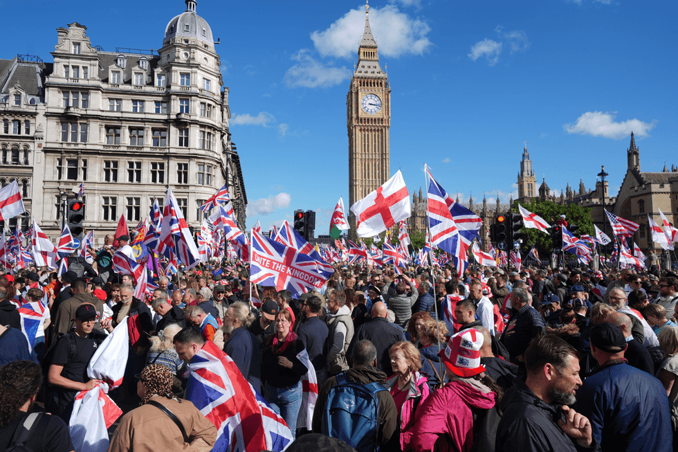 Tommy Robinson march