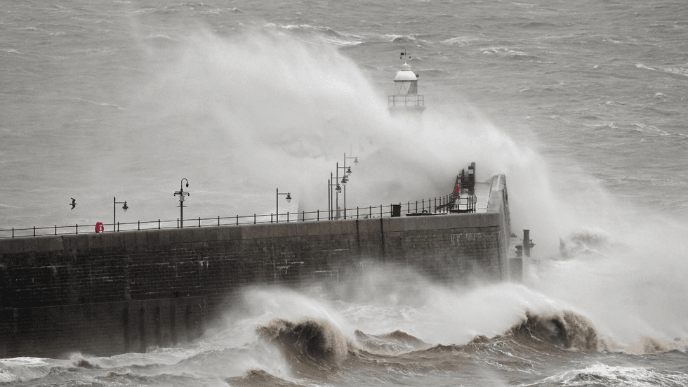 Torrential rain in Kent