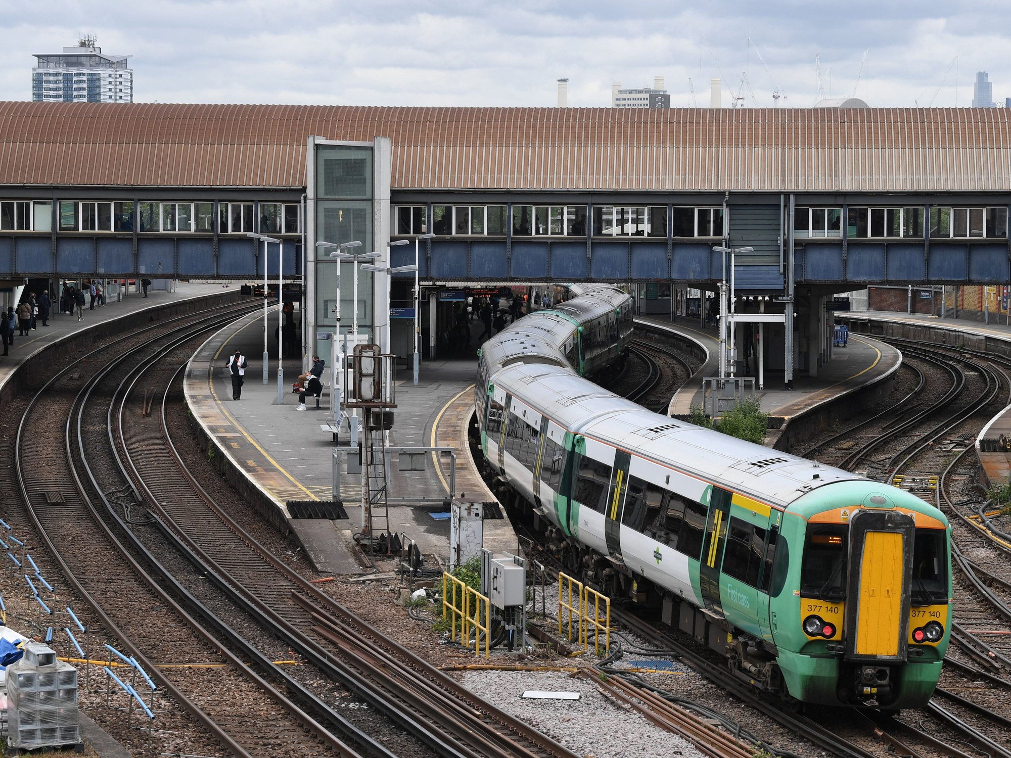 Train on fire near London Victoria sparks major disruption as holidaymakers warned of delays to G...