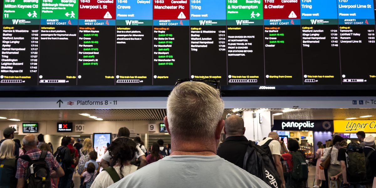 Power failures spark travel chaos as millions of Britons face 'major disruption'
