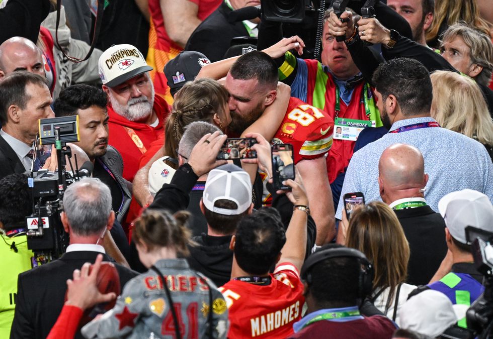 Travis Kelce and Taylor Swift