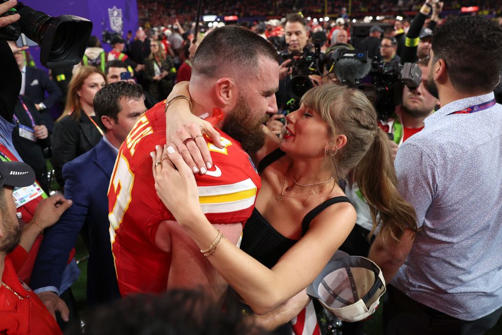 Travis Kelce was close to tears