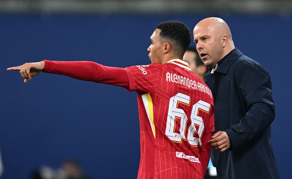 Trent Alexander-Arnold was having a difficult match