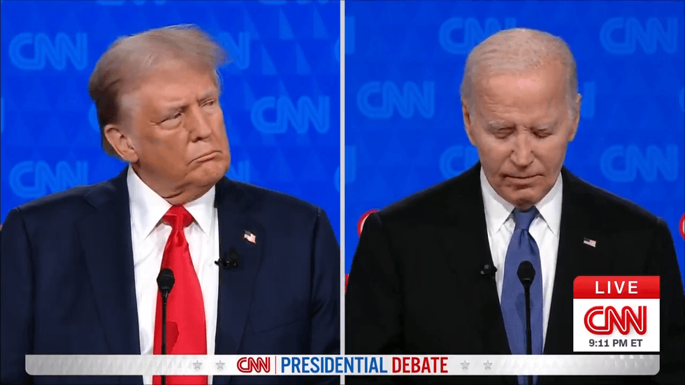 Trump and Biden