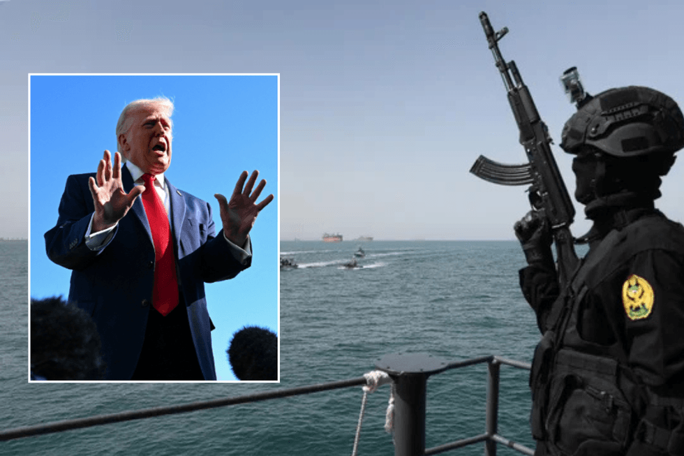 Trump strait