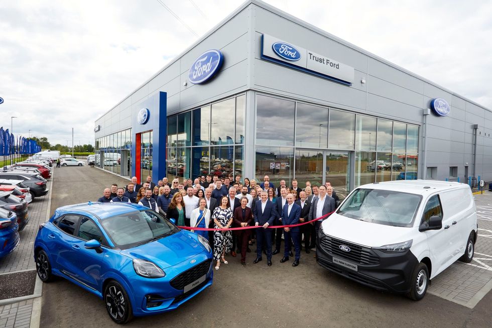 Trust Ford dealership in Glasgow