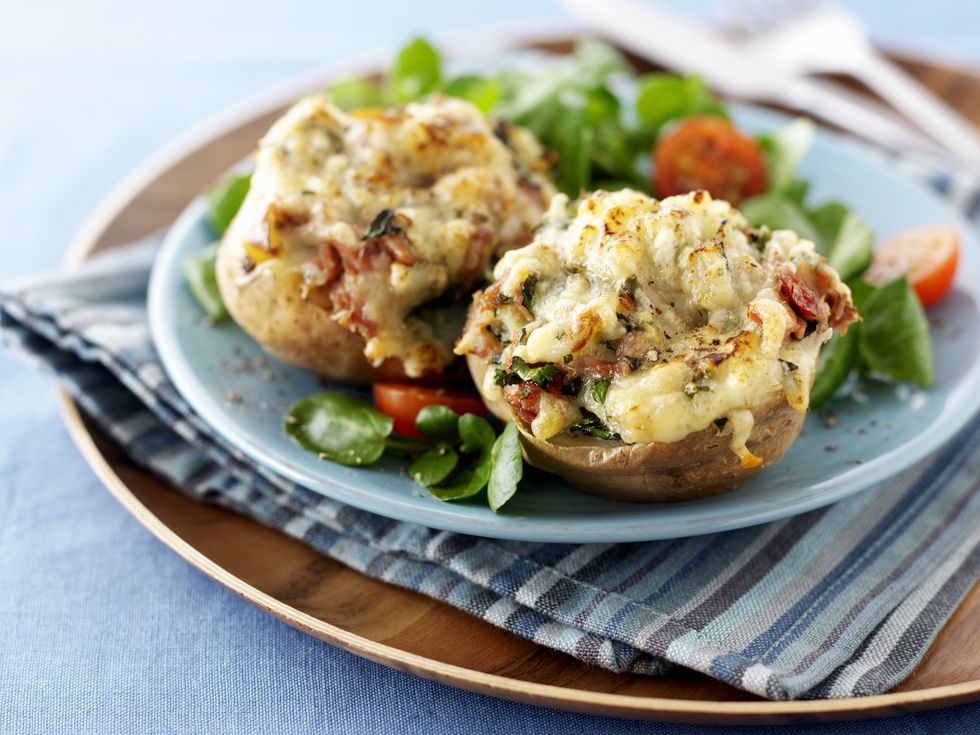 Tuna jacket potato