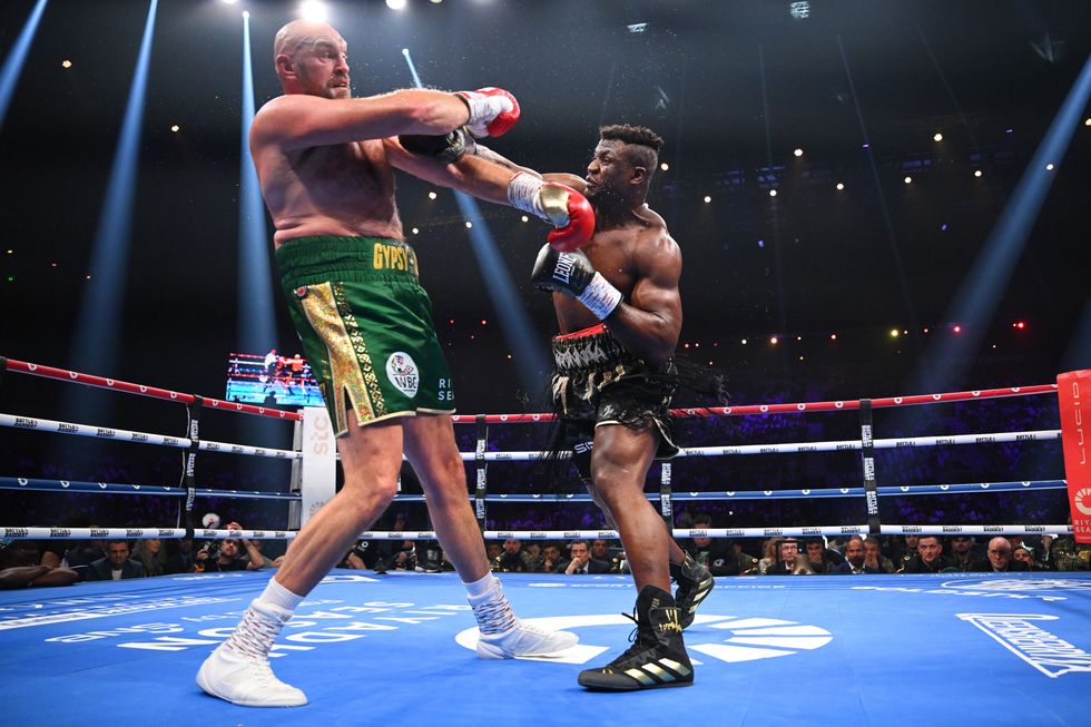 Tyson Fury and Francis Ngannou