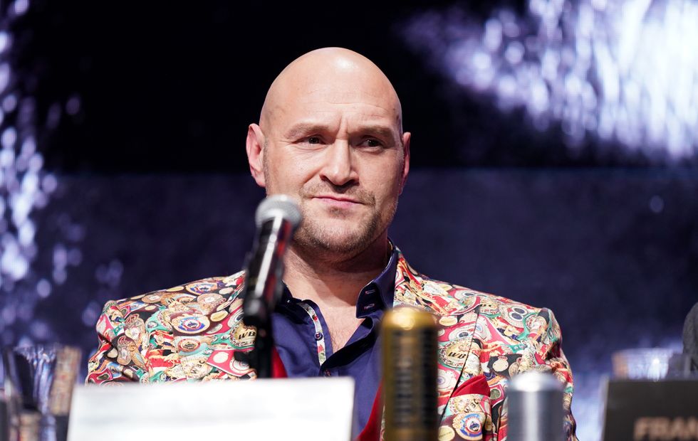 Tyson Fury is just weeks away from fighting Oleksandr Usyk