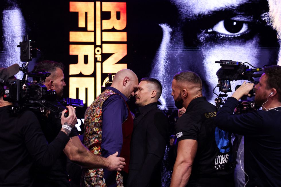 Tyson Fury Oleksandr Usyk