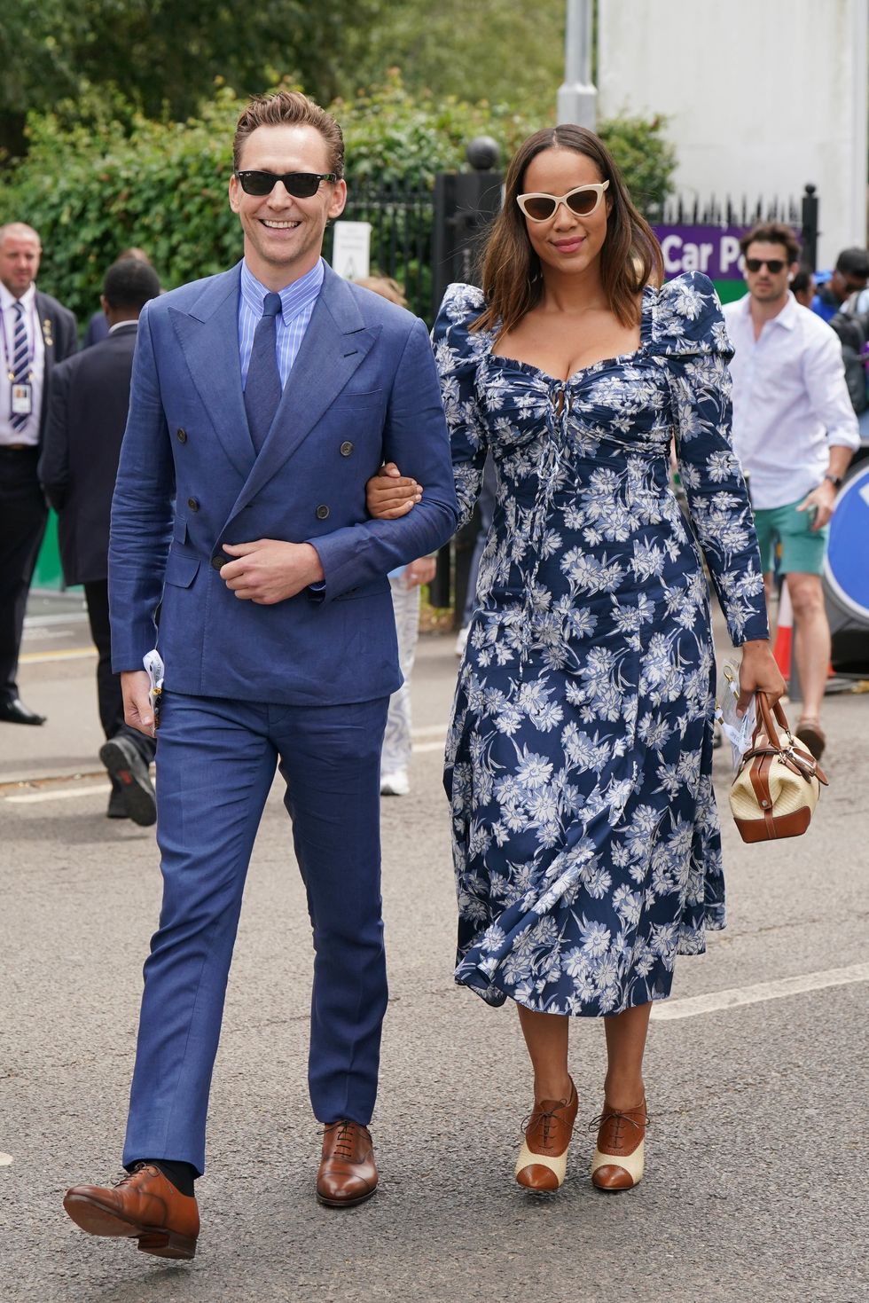 \u200b Tom Hiddleston and Zawe Ashton.