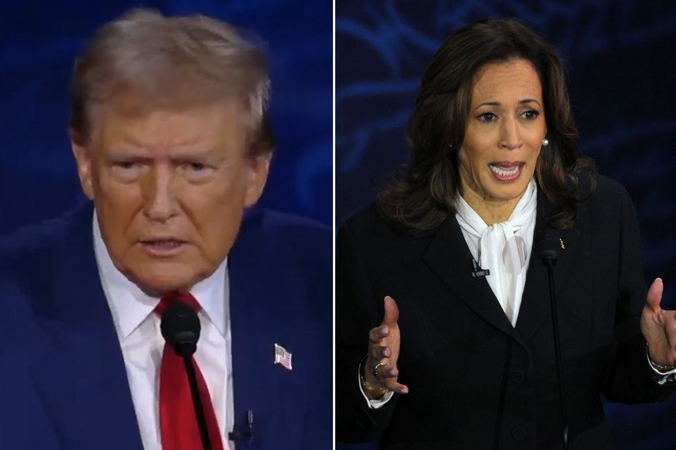 \u200b\u2018It won\u2019t exist!\u2019 Donald Trump claims Kamala Harris HATES Israel in fiery rant