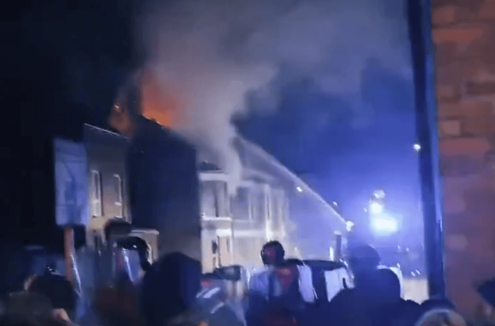 \u200bA house was set alight in Ballymena