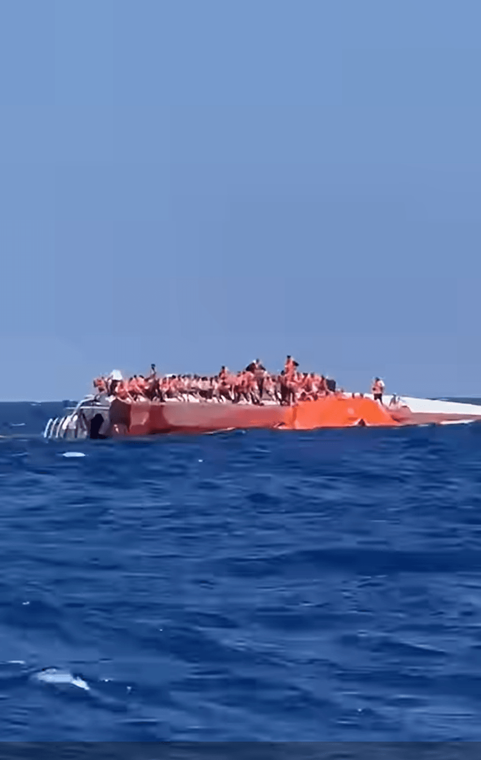 \u200bA passenger boat with \u200caround 270 people on board capsized off northern Cyprus