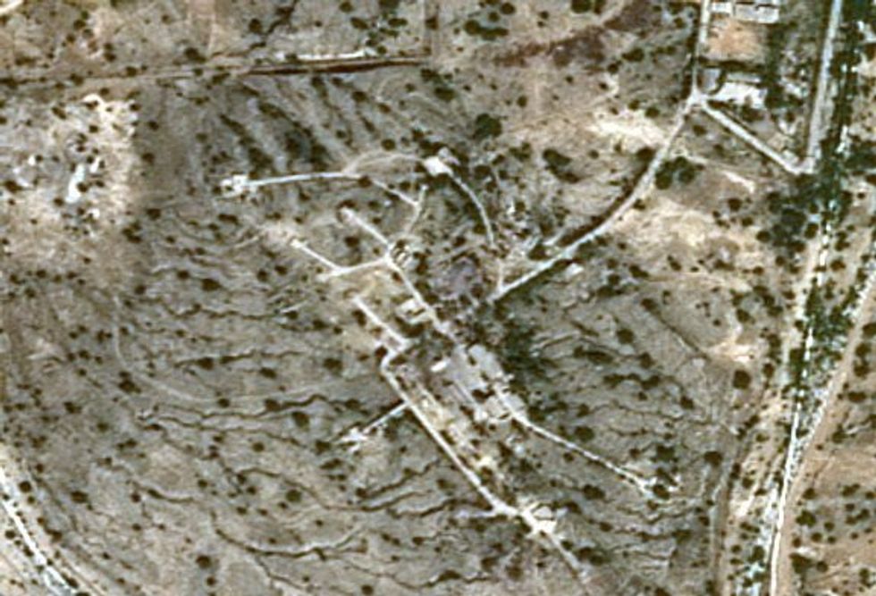 \u200bA satellite image shows damage on Kharg Island, Iran, after U.S. strikes