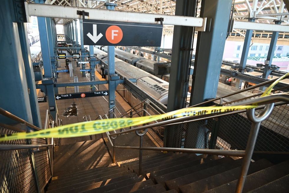 \u200bA woman was set on fire at the station