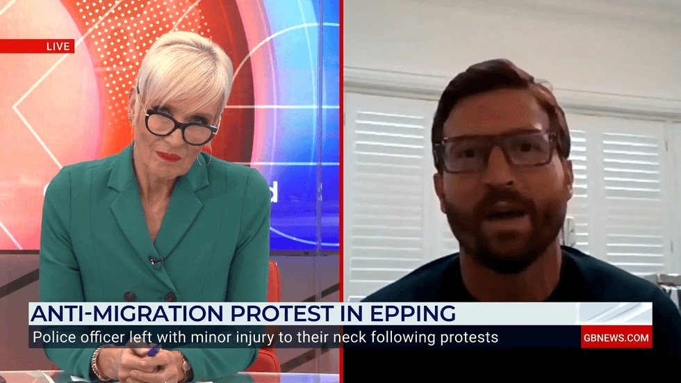 \u200bAdam Brooks spoke on GB News